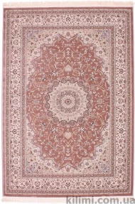 Esfehan 4878 brown-ivory